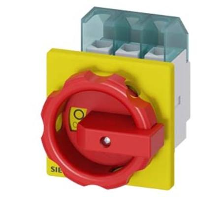 Lastscheidingsschakelaar Rood, Geel 3-polig 16 mm² 32 A 690 V/AC Siemens 3LD22030TK53 Lastscheidingsschakelaar Rood, Geel 3-polig 16 mm² 32 A 690 V/AC Siemens 3LD22030TK53