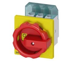 Lastscheidingsschakelaar Rood, Geel 3-polig 16 mm² 32 A 690 V/AC Siemens 3LD22030TK53 - thumbnail