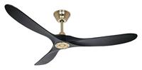 CasaFan ECO GENUINO 152 MG-MS Plafondventilator 16.6 W (Ø x h) 1520 mm x 285 mm Messing Met afstandsbediening, Met wintermodus - thumbnail