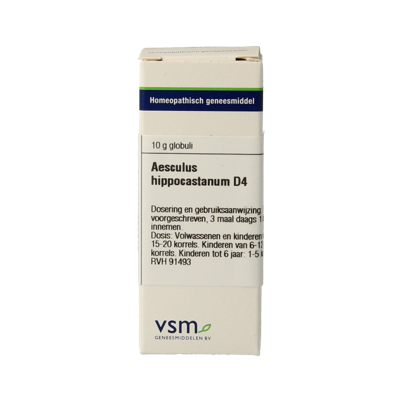 VSM Aesculus hippocastanum D4 10 Gram
