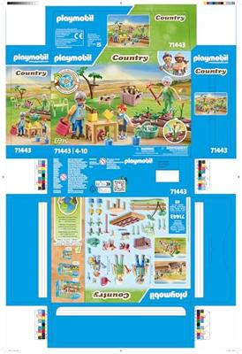 Playmobil Country 71443 Idyllische moestuin bij de opas