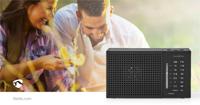 Nedis FM-Radio | Draagbaar Model | AM / FM | Analoog | 1.5 W | 1 stuks - RDFM1200BK RDFM1200BK - thumbnail