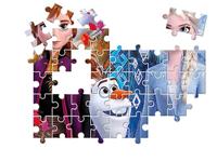 Clementoni legpuzzel super color frozen ii, 30st. - thumbnail