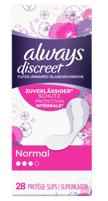 Always Discreet Incontinentie Inlegkruisjes Normal
