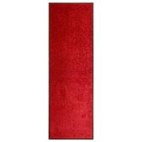 Deurmat wasbaar 60x180 cm rood - thumbnail