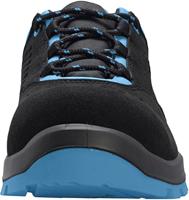uvex 2 xenova® 9554845 Veiligheidsschoenen ESD S1 Schoenmaat (EU): 45 Zwart, Blauw 1 paar - thumbnail