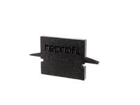 Deko Light 979122 Endkappe H-ET-01-08 Set 2 Stk, Schwarz Profieleindkap Kunststof (l x b x h) 23 x 6 x 12 mm 1 stuk(s) - thumbnail