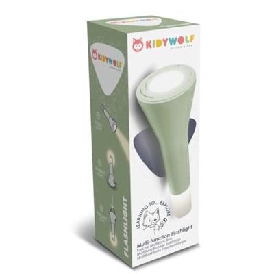 Flash light KIDYWOLF saliegroen Flash light KIDYWOLF saliegroen