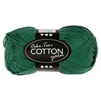 Creativ Company Katoengaren, donkergroen, 50gr, 170m - thumbnail