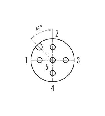 binder 99-0536-14-05 Sensor/actuator connector, niet geassembleerd M12 Aantal polen (sensoren): 5 Bus, recht 1 stuk(s)