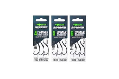 Korda Spinner Hook Sections Spinner Size 4