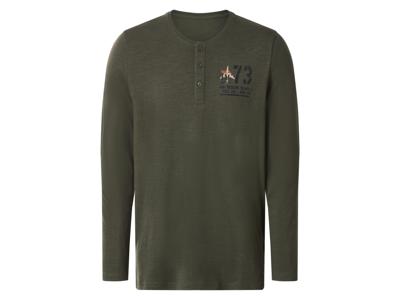 esmara Men Heren longsleeve (Groen, L)