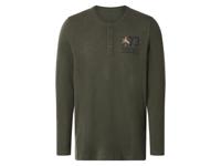 esmara Men Heren longsleeve (Groen, L) - thumbnail