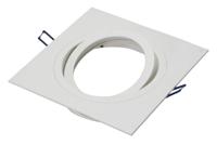 AR111 armatuur inbouw 1 voudig 180mm wit vierkant 148-034 Tronix - thumbnail