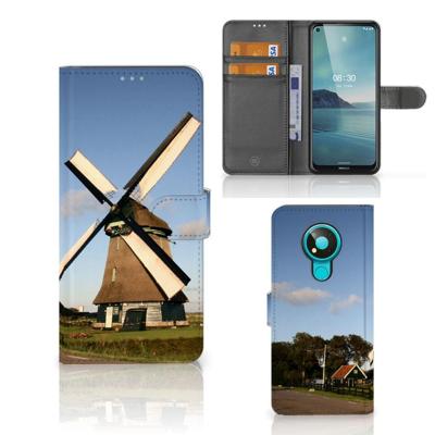 Nokia 3.4 | Flip Cover | Molen | Portemonnee hoesje Nokia 3.4 | Flip Cover | Molen | Portemonnee hoesje