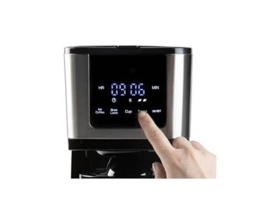 Filterkoffiezetapparaat - DOMO - DO733K - 900 W - 4 tot 10 kopjes - LCD-scherm - 3 sterktes - Zwart