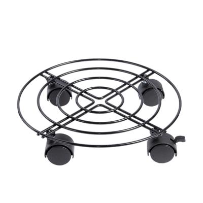 Esschert Design plantentrolley metaal rond s