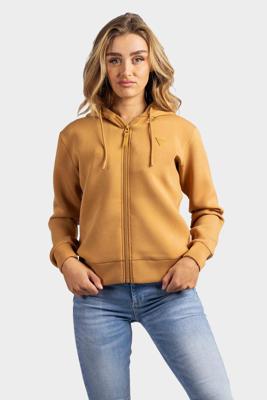 Guess Allie Scuba Vest Dames Bruin - Maat S - Kleur: Bruin | Soccerfanshop