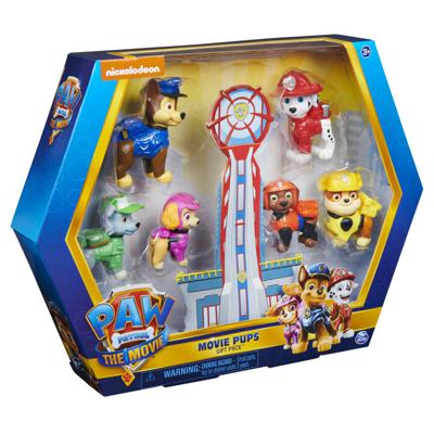 Spin Master PAW Patrol De Film - Cadeauset - 6 Actiefiguren - Schaal 1:55 Spin Master PAW Patrol De Film - Cadeauset - 6 Actiefiguren - Schaal 1:55