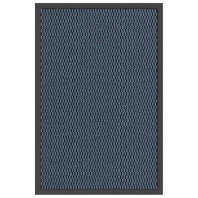 VidaXL Deurmat 40x60 cm blauw