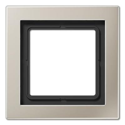 Jung LS Design Afdekraam Edelstaal 1-voudig ESD 2981