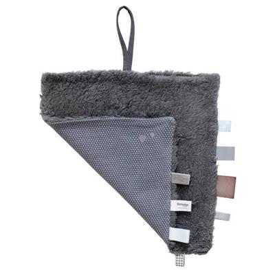 Snoozebaby knuffeldoekje Sweet Dreaming storm grey