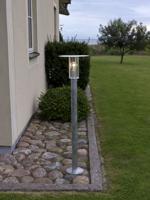 Konstsmide 662-320 Mode Staande buitenlamp Gloeilamp, Spaarlamp E27 60 W Staal - thumbnail