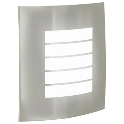 VidaXL Buiten wandlamp 2 pcs zilver 23.5 x 9 x 26 cm