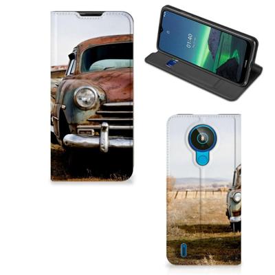 Nokia 1.4 Stand Case Vintage Auto Nokia 1.4 Stand Case Vintage Auto