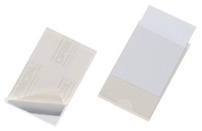 100 Zelfklevende insteekhoesjes 90x57mm Durable Pocketfix
