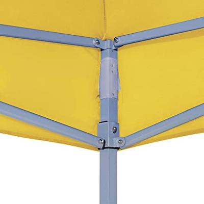 VidaXL Partytentdak 270 g/m² 4x3 m geel - thumbnail