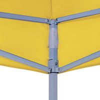 VidaXL Partytentdak 270 g/m² 6x3 m geel - thumbnail