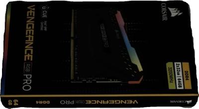 Vengeance RGB Pro - Geheugen - DDR4 - 64 GB: 2 x 32 GB - 288-PIN - 3200 MHz - CL16