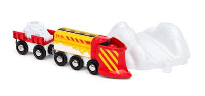 BRIO Snow plow train