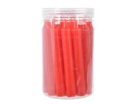 Dinerkaars wax d1h10 cm k.rood 22st Decoris - Decoris - thumbnail