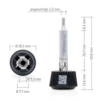 Ersa 0142ADLF22/SB Soldeerpunt Schuin Grootte soldeerpunt 2.20 mm Inhoud: 1 stuk(s) - thumbnail