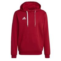 adidas Entrada 22 Sweat Hoodie Rood Wit - thumbnail