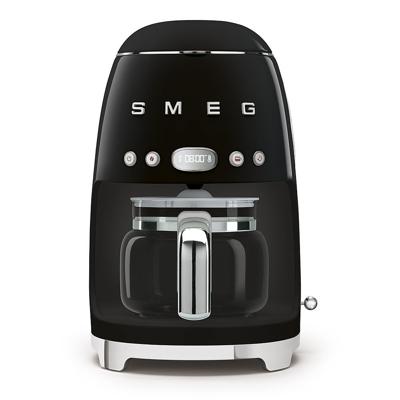 Smeg DCF02BLEU Koffiefilter apparaat Zwart