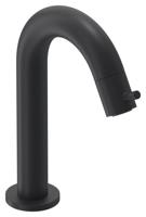 IVY Bond Fonteinkraan - gebogen - opbouw - laag - Mat zwart PED 6401052 - thumbnail