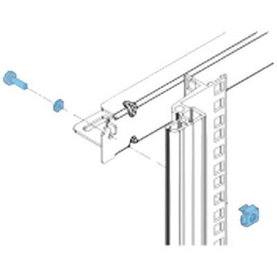 nVent SCHROFF 27230056 19 inch Bevestigingsmateriaal voor patchkast Meerdere kleuren