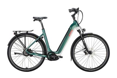 VICTORIA elektrische trekkingfiets "manoc 5" mod. 24 ebike manoc 5 28/46 wave env. green matt