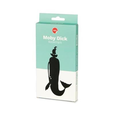 Moby Dick Boekenlegger - Zwart