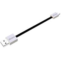 Akasa USB-kabel USB 2.0 USB-A stekker, USB-micro-B stekker 0.15 m Zwart Zeer flexibel, Vergulde steekcontacten, UL gecertificeerd AK-CBUB16-15BK - thumbnail