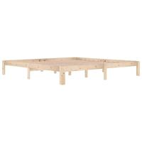 Bedframe massief grenenhout 200x200 cm - thumbnail