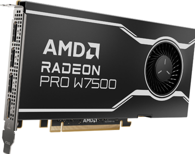 Advanced Photonics AMD Radeon Pro W7500 Videokaart 8 GB GDDR6-RAM PCIe x16 DisplayPort