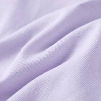Kindershirt met lange mouwen glitterprint 92 lichtlila - thumbnail