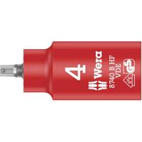 Wera 8740 B VDE HF Binnenzeskant Zyklop Bitdop, geïsoleerd, met 3/8"-aandrijving, met vasthoudfunctie, 4 x 55 mm - 05004900001 - thumbnail
