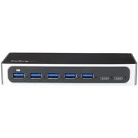 Hub USB Startech HB30C5A2CSC Zwart Zilverkleurig Zwart/Gris - thumbnail