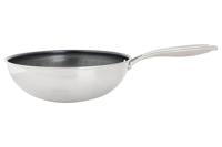 Wok - COSY & TRENDY - HEXAPRO - Roestvrij staal - Ø24 cm - Antiaanbaklaag - Geschikt voor alle kookplaten, inclusief inductie - thumbnail