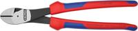 Knipex Kraft-Seitenschneider 250mm mit PVC-Handschutz Knipex 74 02 250 Werkplaats Kracht-zijsnijtang Met facet 250 mm - thumbnail